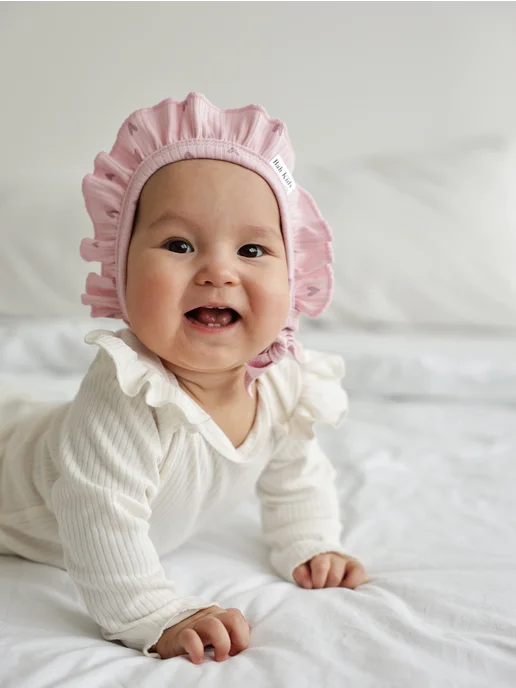 Bah Kids Чепчик для новорожденных набор, розовый, фото 7
