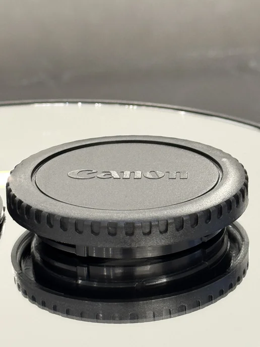 Задняя крышка объектива + заглушка корпуса камеры Canon, вариант, фото 3