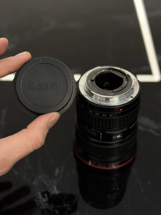 Задняя крышка объектива + заглушка корпуса камеры Canon, вариант, фото 7