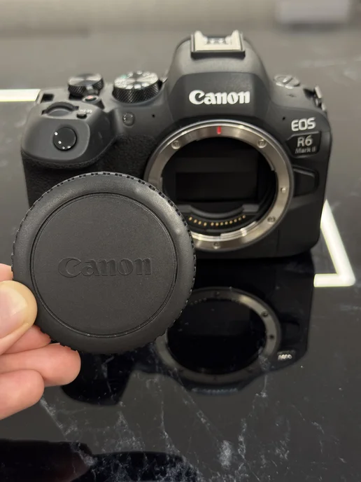 Задняя крышка объектива + заглушка корпуса камеры Canon, вариант, фото 8