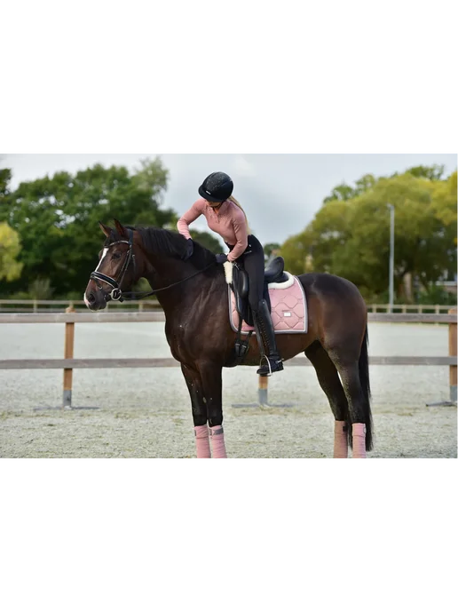Equestrian Stockholm Вальтрап выездковый Pink Pearl, розовый, фото 4