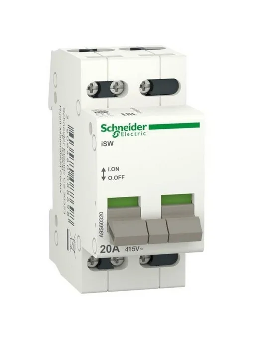 Schneider Electric Выключатель нагрузки iSW 3 полюса, белый, фото 2