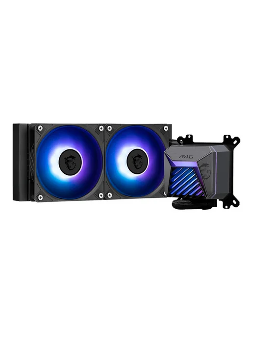 MSI Жидкостное охлаждение MAG CORELIQUID A15 240 Черный (306-7ZW, черный, фото 3