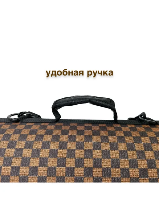 Lazzaro Сумка-переноска коричневая для кошек и собак 44*25*25 см, 44x25, фото 5