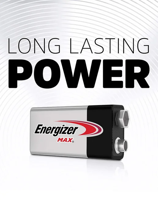 Energizer Батарейка Крона MAX 6LR61 9V (до 12.2026), вариант, фото 4