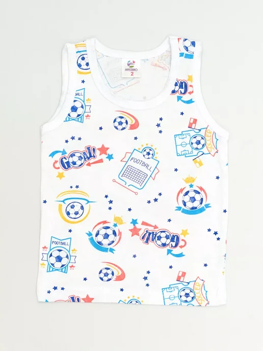 Zukids Комплект майка и боксеры для малышей, белый, фото 3