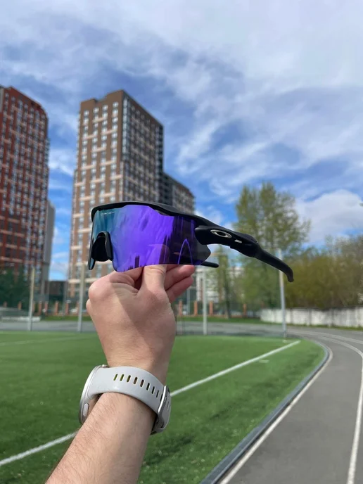 OAKLEY Очки спортивные RADAR EV PATH PRIZM, голубой, фото 3