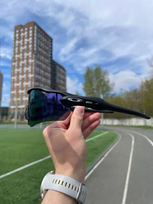 OAKLEY Очки спортивные RADAR EV PATH PRIZM, голубой, фото 6
