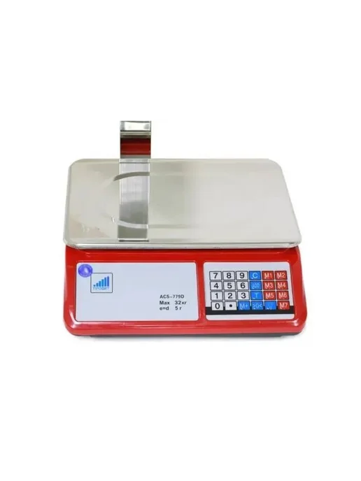 ПРОФИТ Весы бытовые 779D (32кг 5г) LCD стойка, 32 кг, 5 г, фото 2