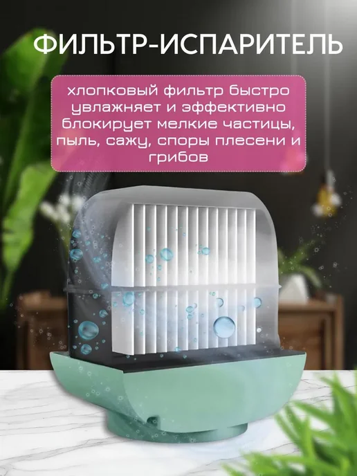MigMax Настольный портативный мини кондиционер V052, вариант, фото 3