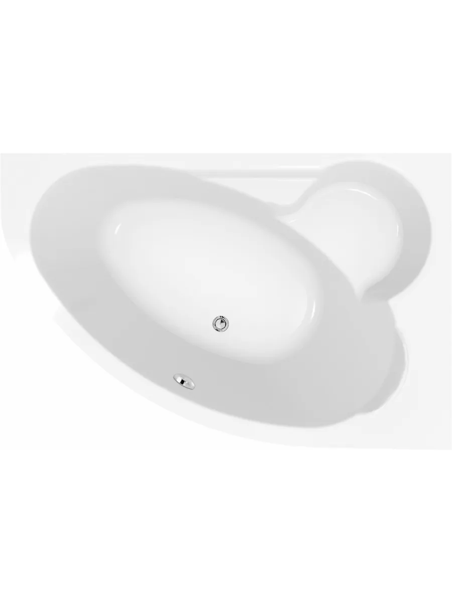 Cersanit Ванна асимметричная KALIOPE 153x100 правая — купить в Алматы