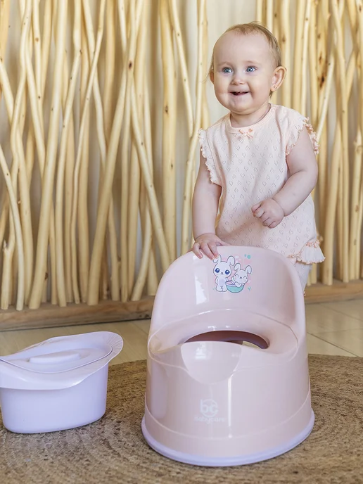 babycare Горшок детский Bunny, белый, фото 3