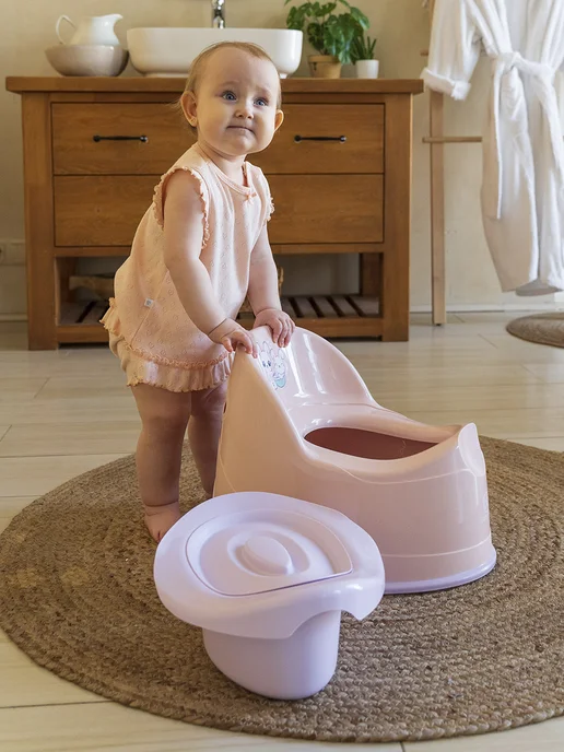 babycare Горшок детский Bunny, белый, фото 5