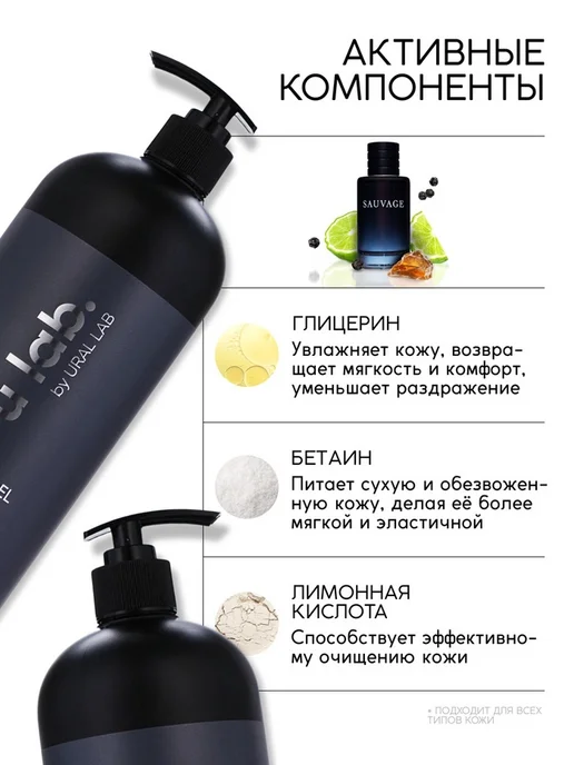 In Mother's Hands Парфюмированный гель для душа мужской, 1 мл, фото 3