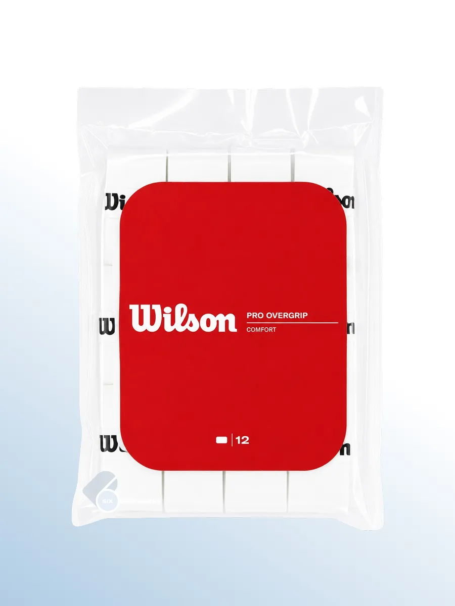 Теннисная намотка Wilson Pro Comfort Overgrip, 12 шт.