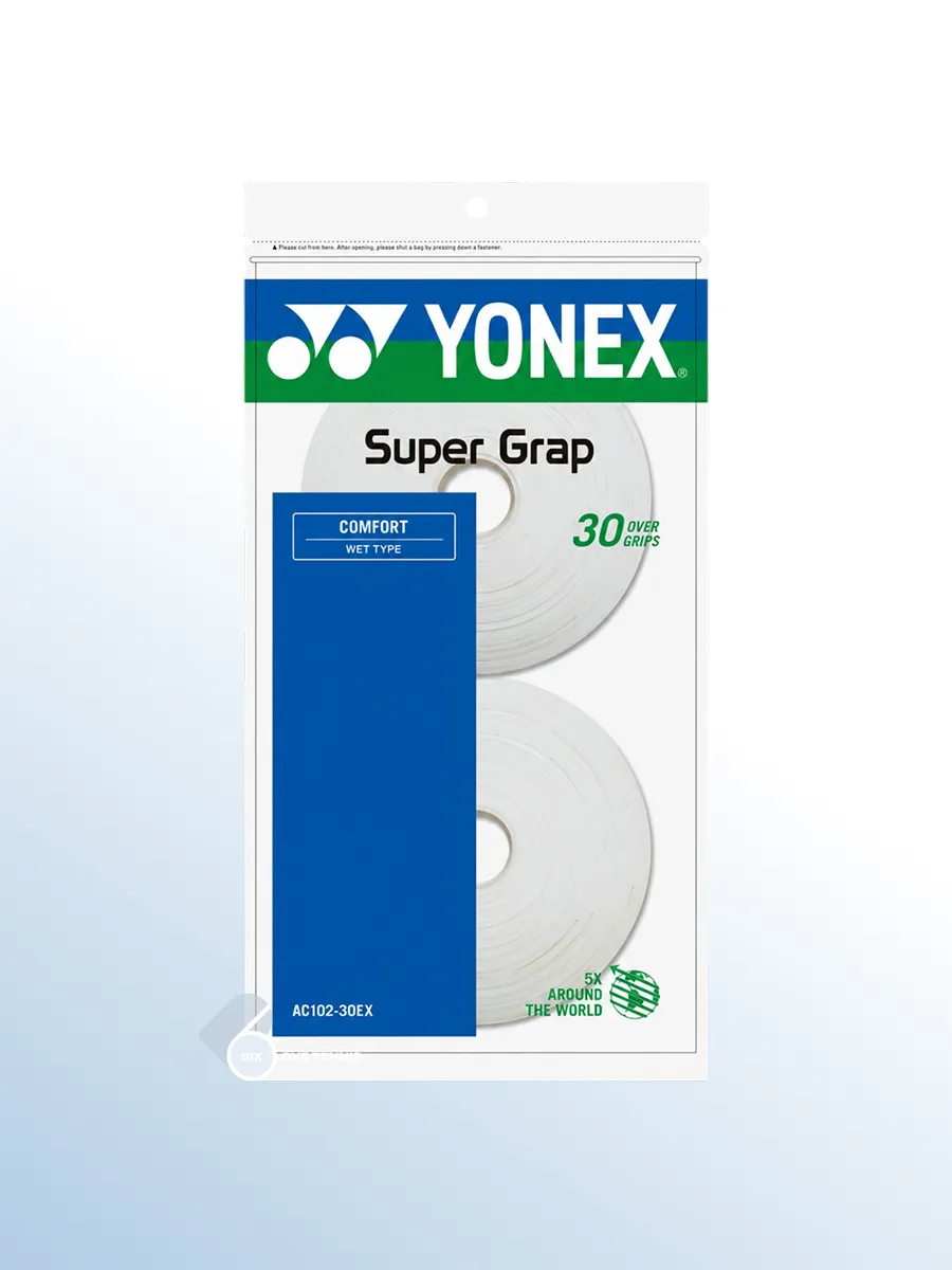 Теннисная намотка Yonex Super Grap, 30 шт.