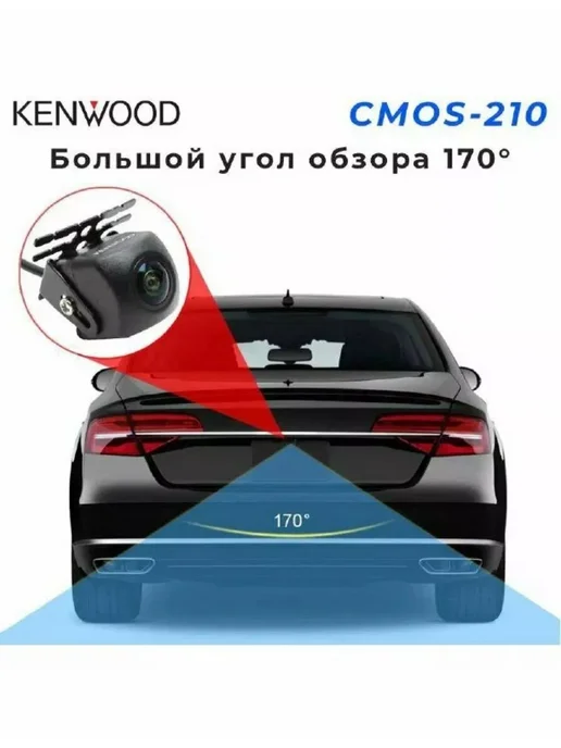 Kenwood Камера заднего вида CMOS-210 AHD, вариант, фото 3