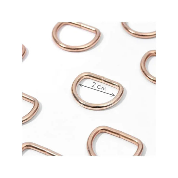 Полукольцо для сумок d-20мм