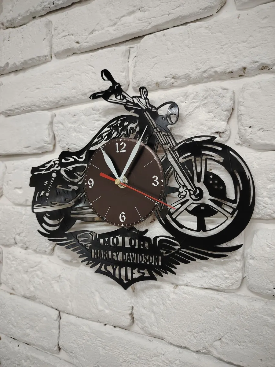 Настенные часы Harley-Davidson, Харли-Дэвидсон — фото 2