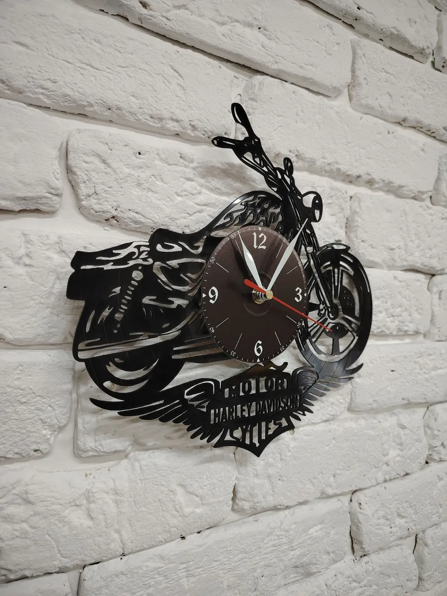 Настенные часы Harley-Davidson, Харли-Дэвидсон — фото 3