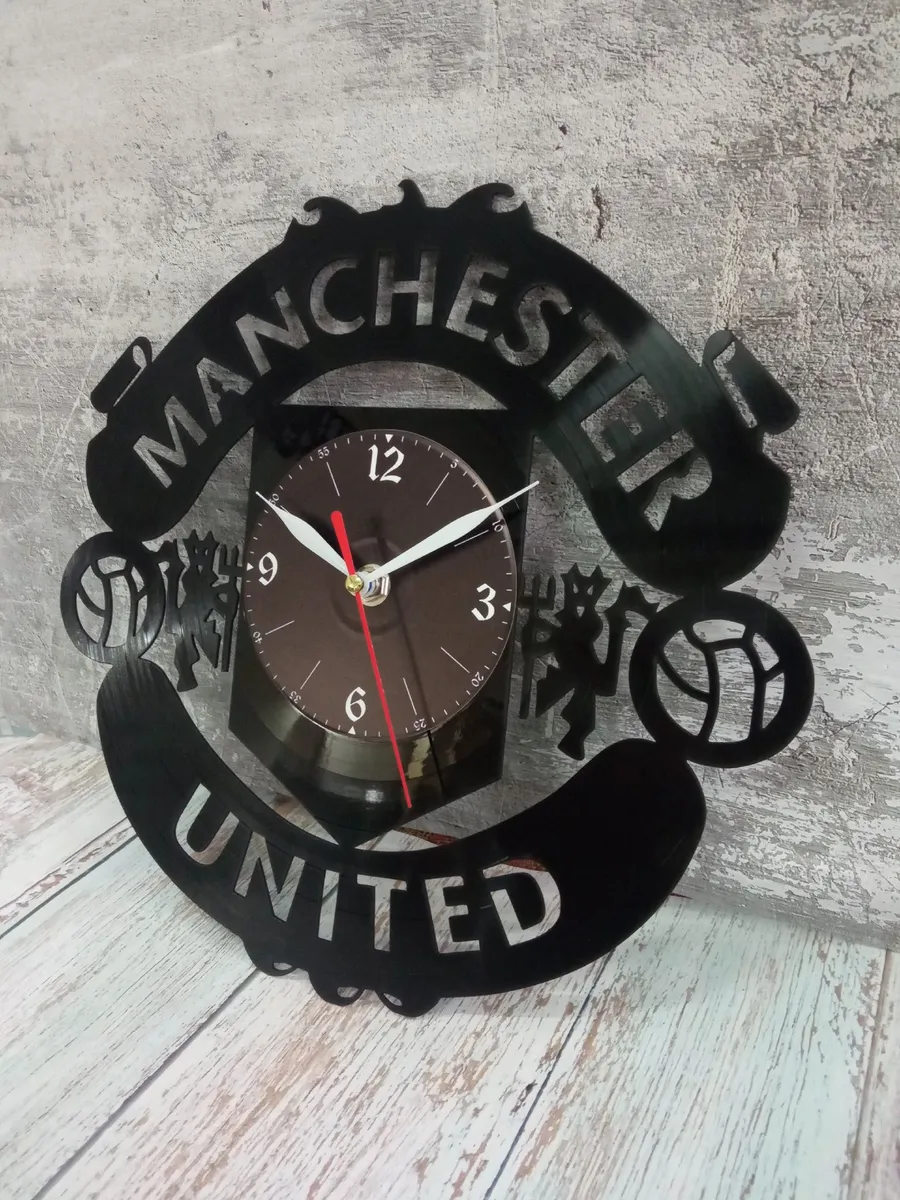 Настенные часы Манчестер Юнайтед, Manchester United — фото 2