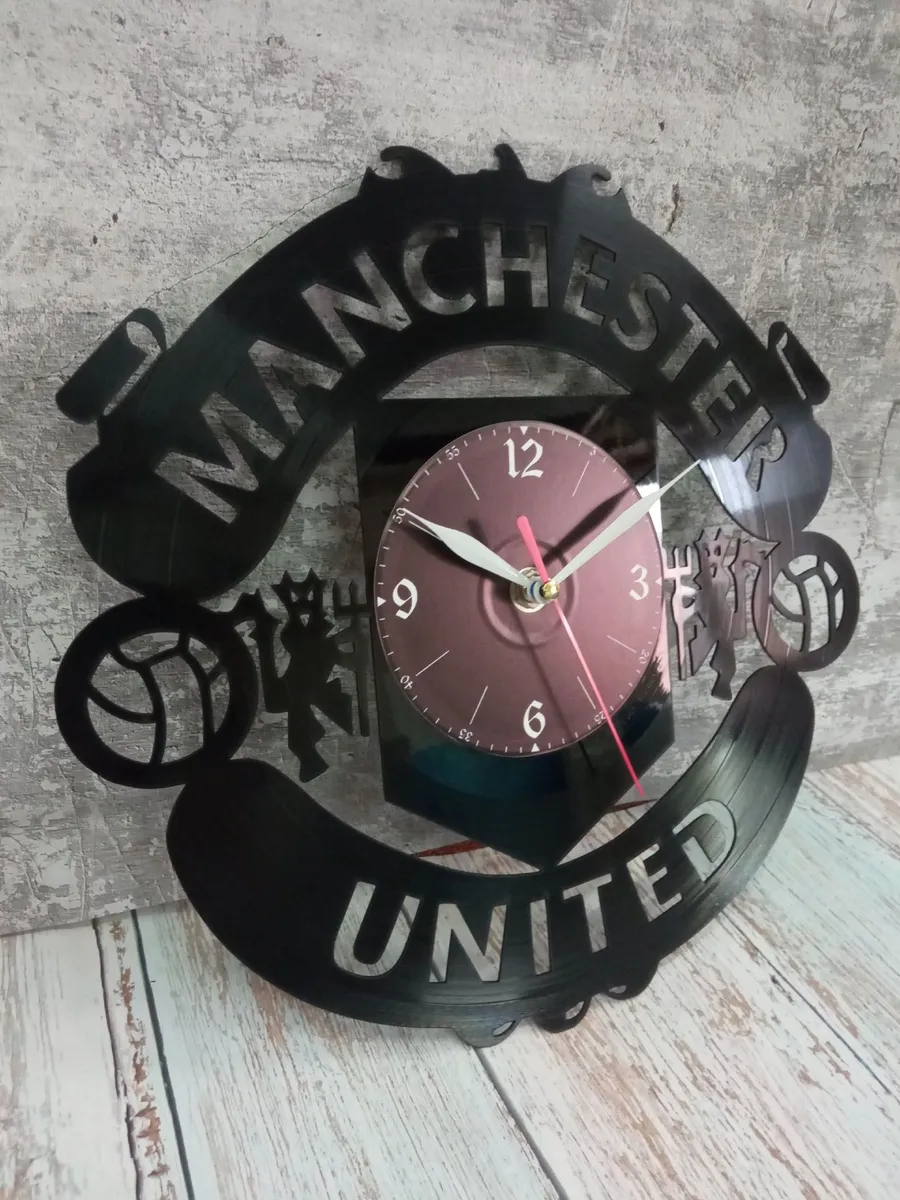 Настенные часы Манчестер Юнайтед, Manchester United — фото 3