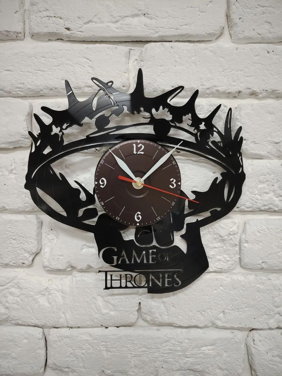 Настенные часы Игра престолов, Game of Thrones