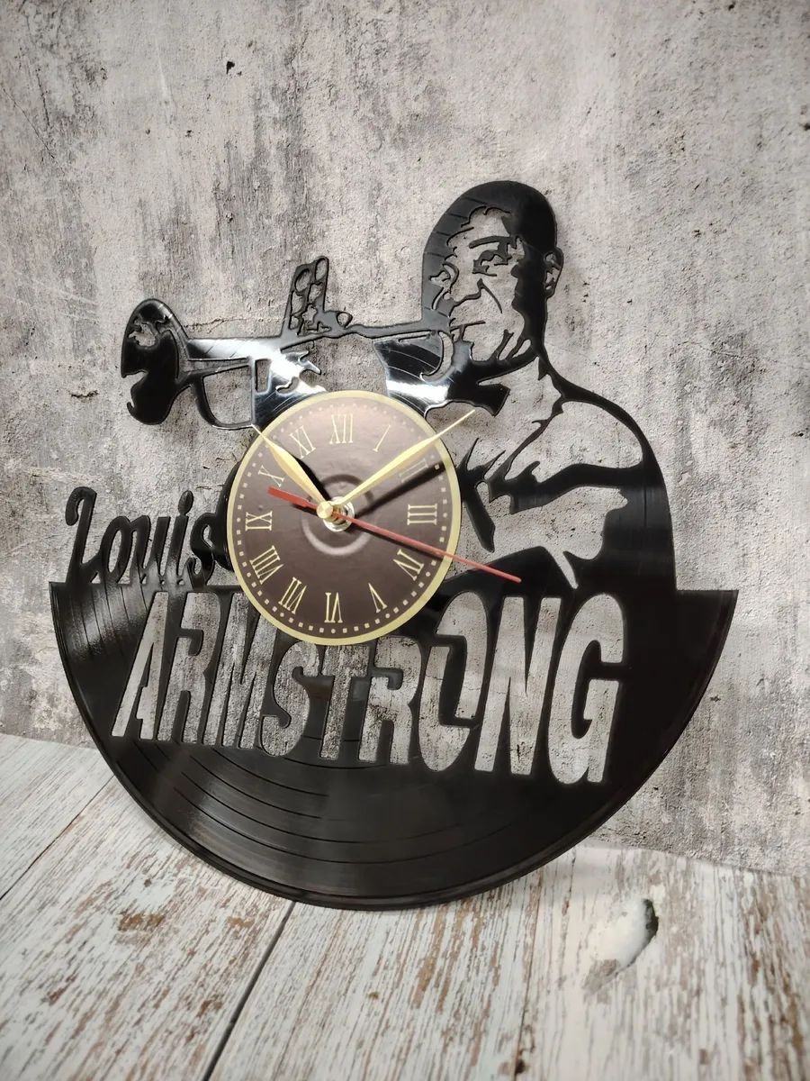 Настенные часы Louis Armstrong, Луи Армстронг — фото 2