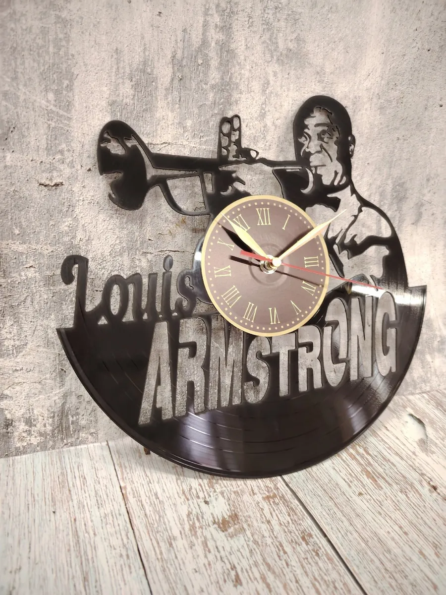 Настенные часы Louis Armstrong, Луи Армстронг — фото 3