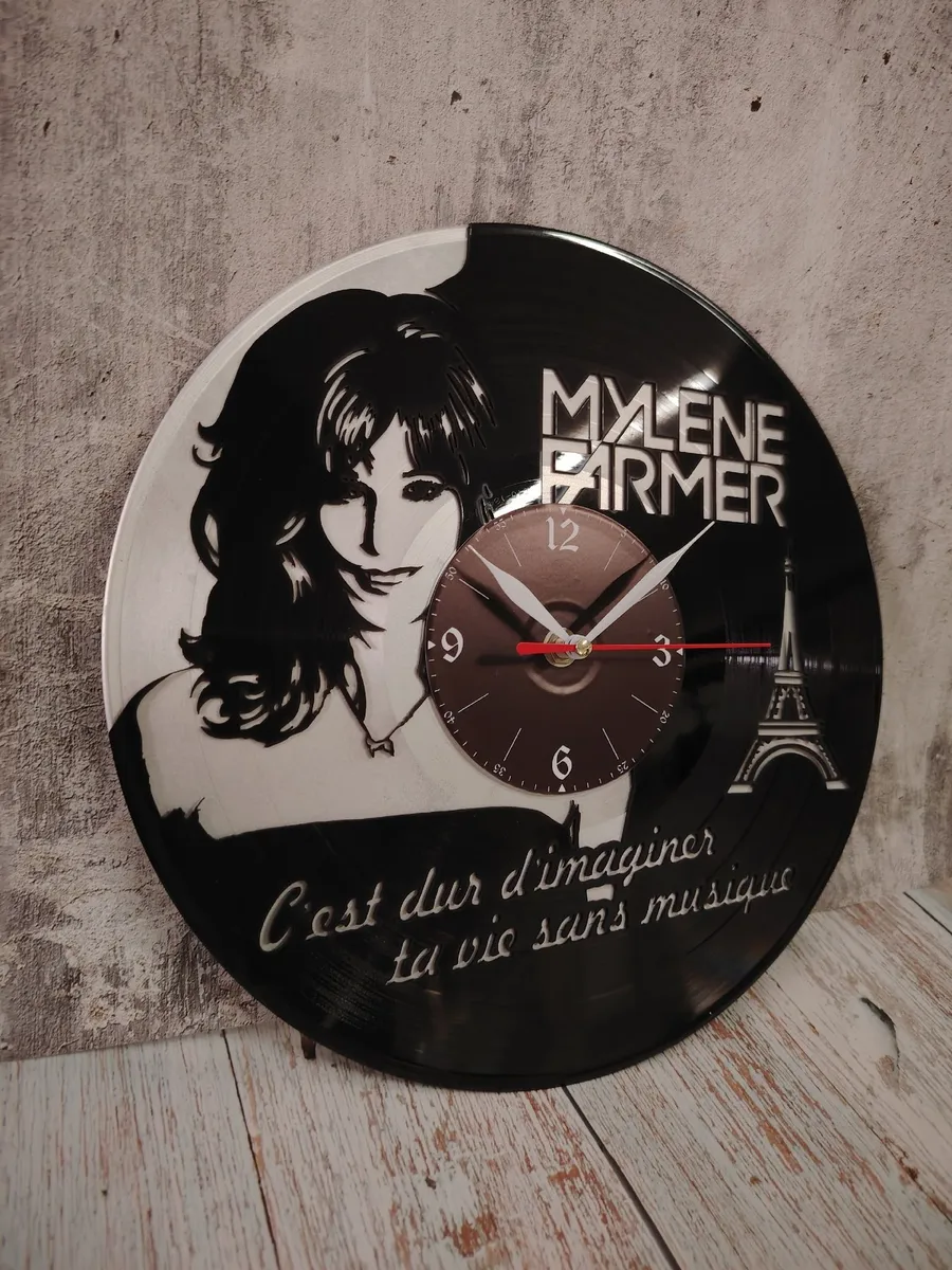Настенные часы Mylene Farmer, Милен Фармер — фото 2