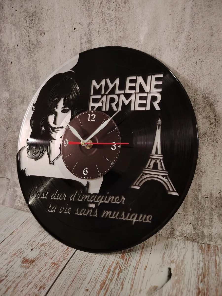 Настенные часы Mylene Farmer, Милен Фармер — фото 3