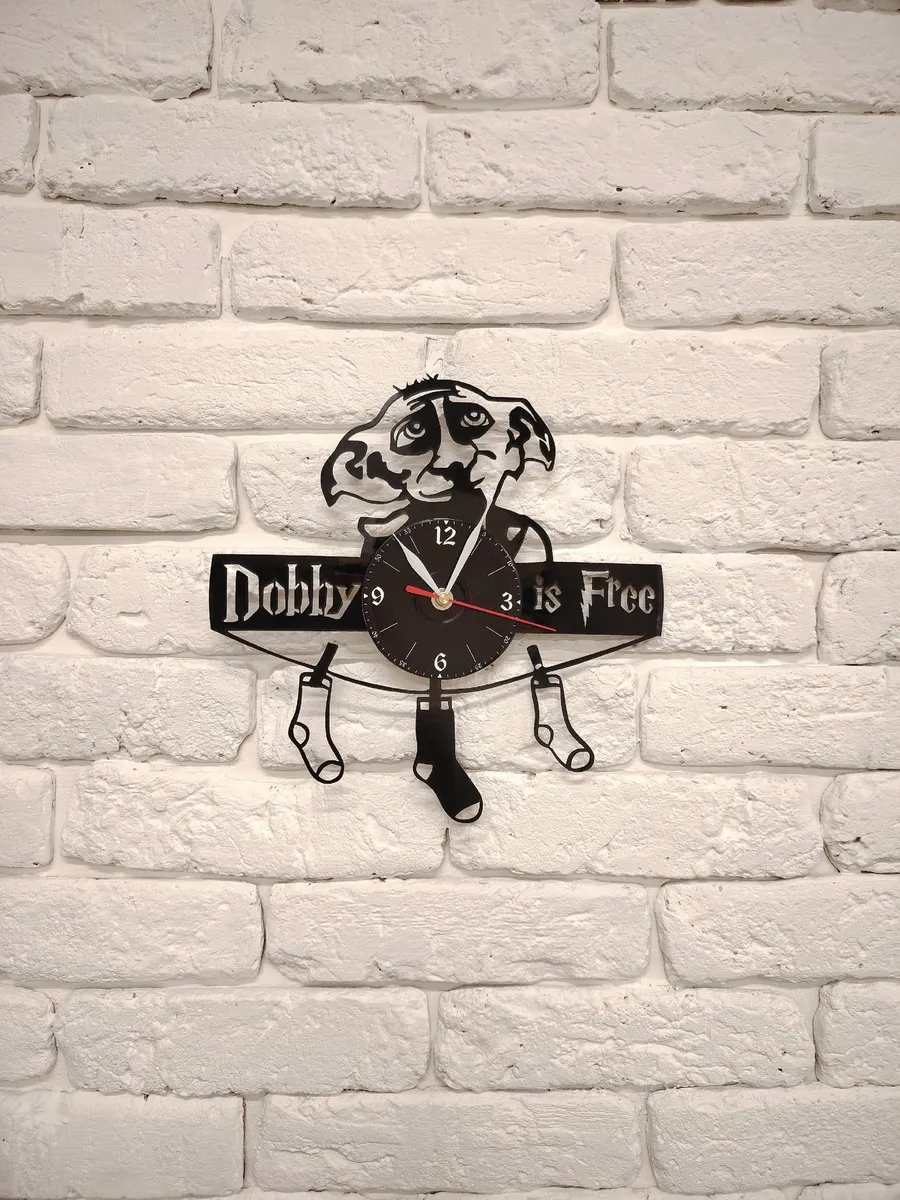 Настенные часы Гарри Поттер, Harry Potter, Добби