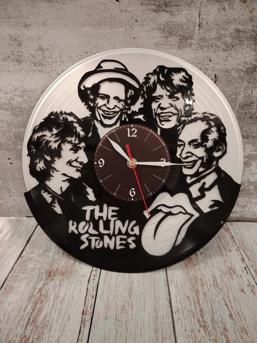 Настенные часы Rolling Stones, Роллинг Стоунз, Мик Джаггер