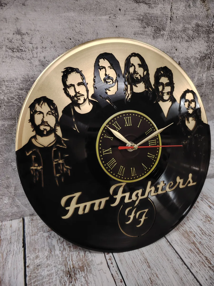 Настенные часы Foo Fighters, Фу Файтерс — фото 2