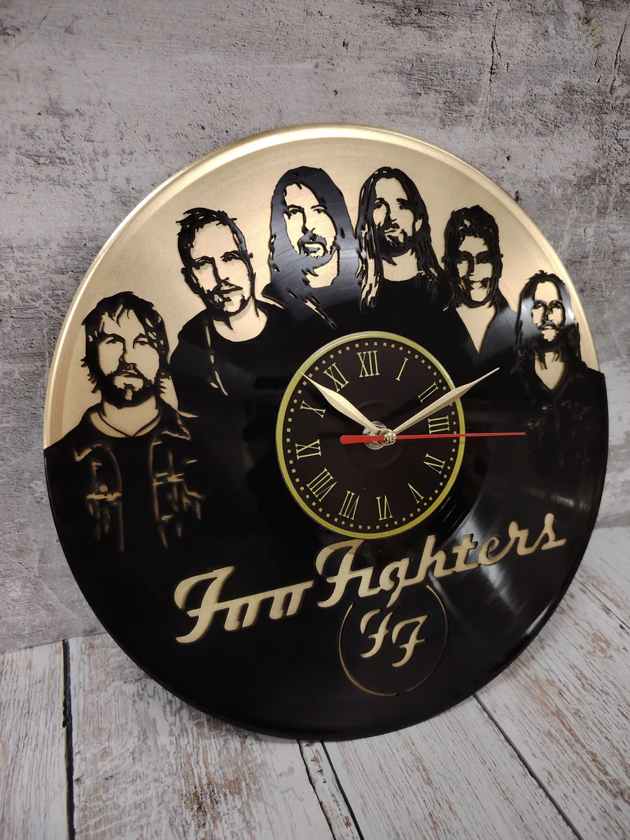 Настенные часы Foo Fighters, Фу Файтерс — фото 3