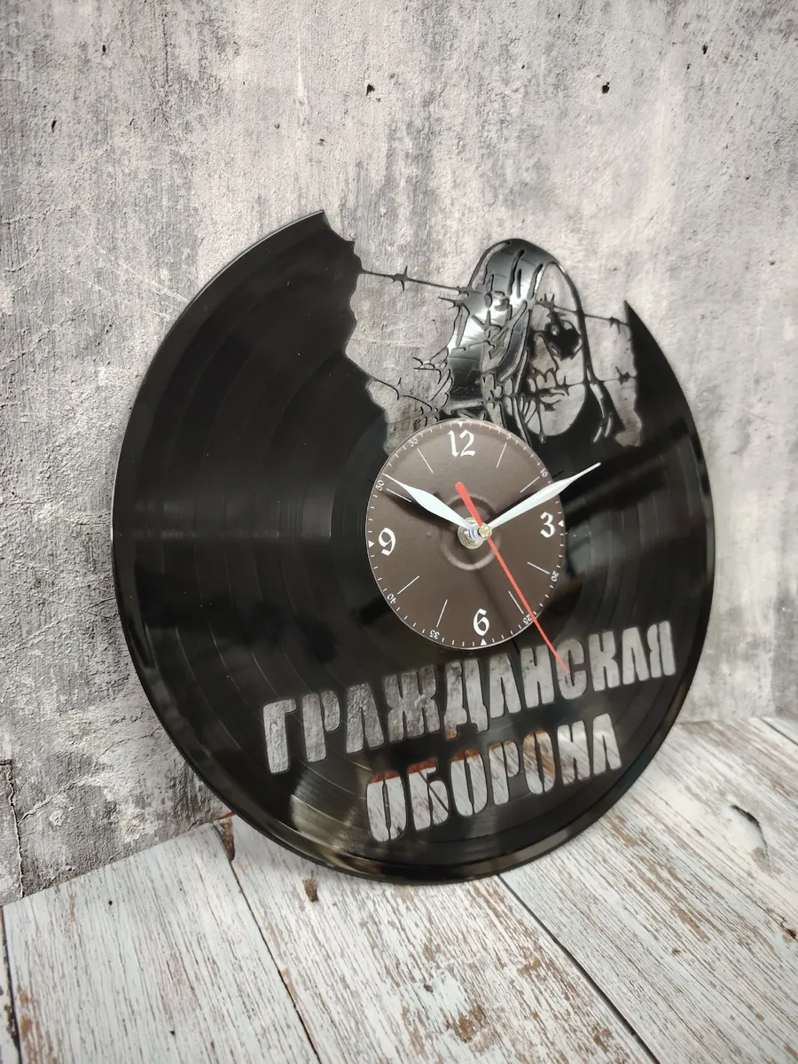 Настенные часы Гражданская Оборона, Егор Летов — фото 2