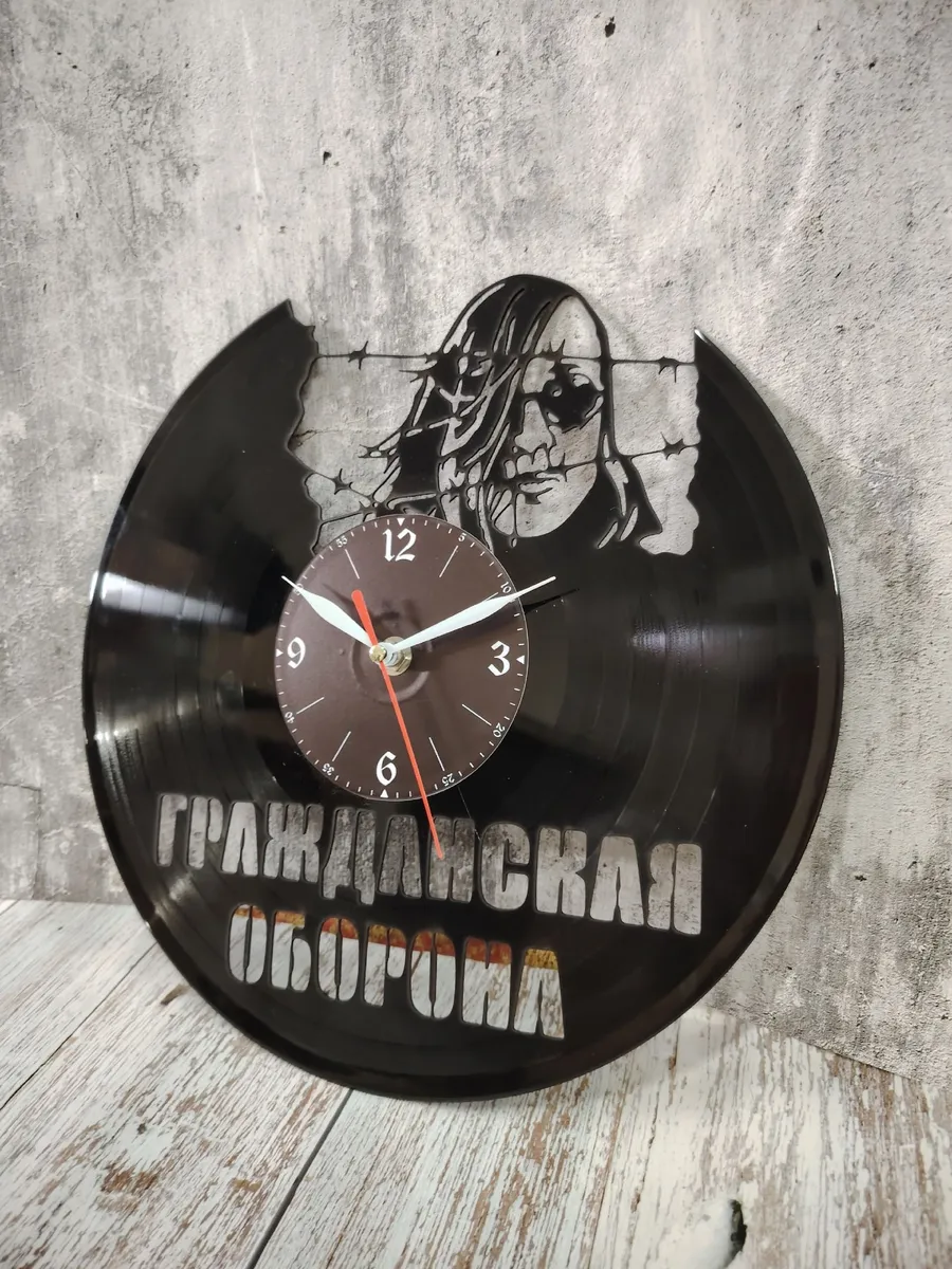 Настенные часы Гражданская Оборона, Егор Летов — фото 3
