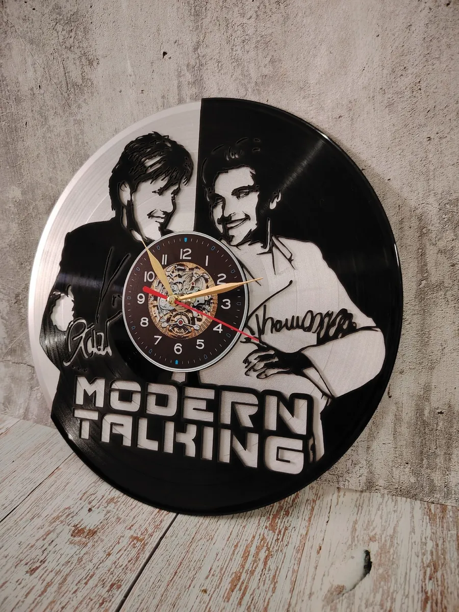 Настенные часы Modern Talking, Модерн Токинг — фото 2