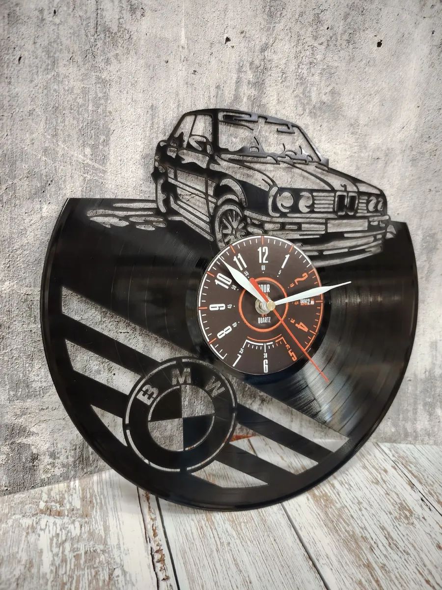 Настенные часы BMW, БМВ — фото 3