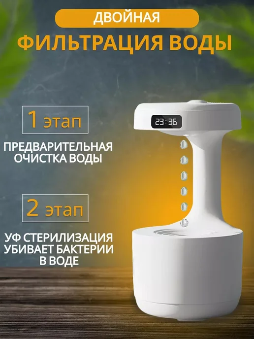 Увлажнитель воздуха jiashiqi_белый0_ob_0iCNV белый, белый, фото 2