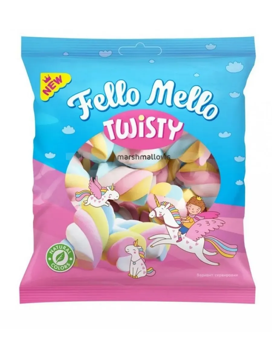 Маршмеллоу Fello Mello TWISTY 85г