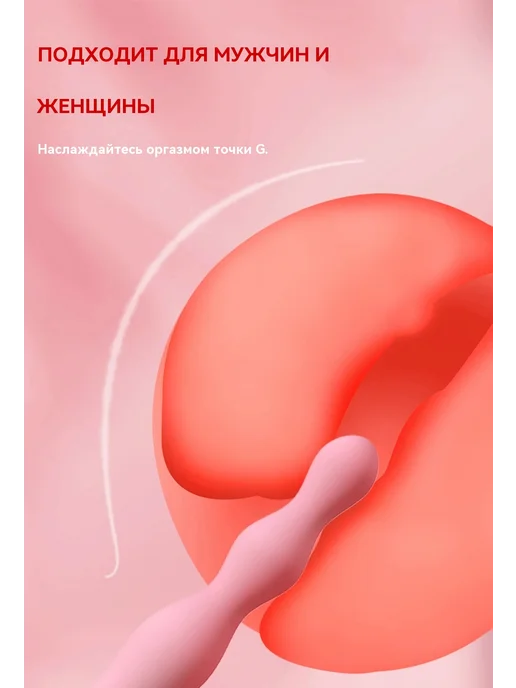 Анальный фаллоимитатор Вибраторы интимные игрушки для женщин, вариант, фото 3