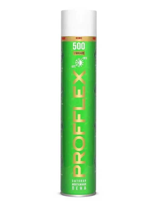 Profflex Пена монтажная бытовая PROFFLЕX 500 STANDARD арт. 70213, 750 мл, фото 2