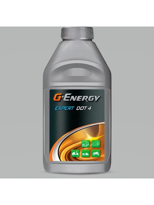 G-ENERGY Тормозная жидкость Джи Энерджи DOT 4 0,455 л, 910 г, фото 6