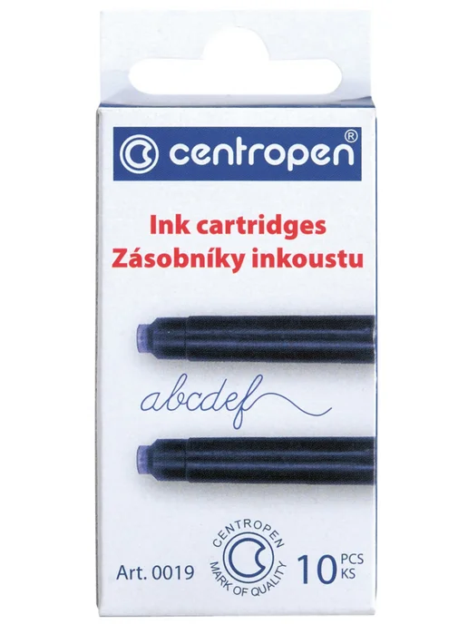 CENTROPEN Чернильные картриджи для перьевых ручек 6 шт, 10 шт, фото 4