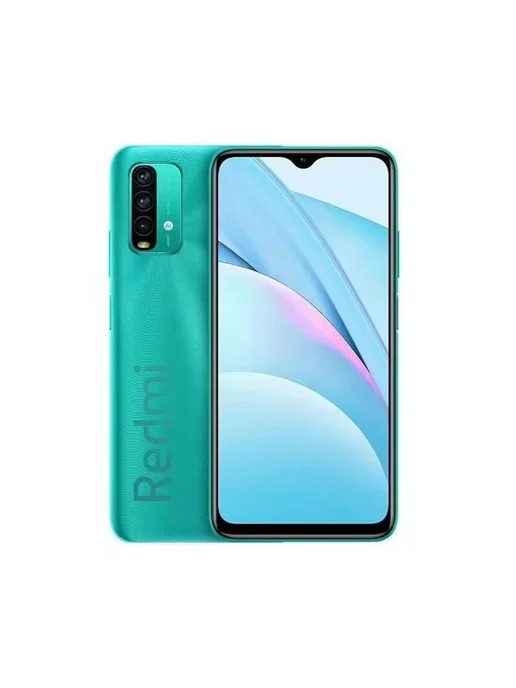 Смартфон Xiaomi Redmi Note 9T 4/128 ГБ, зеленый