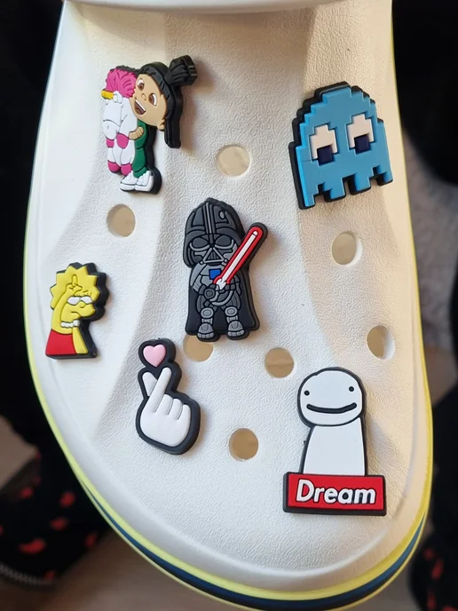 JIBZ WORLD Джибитсы для кроксов набор на crocs клипсы набор 50 штук, вариант, фото 4