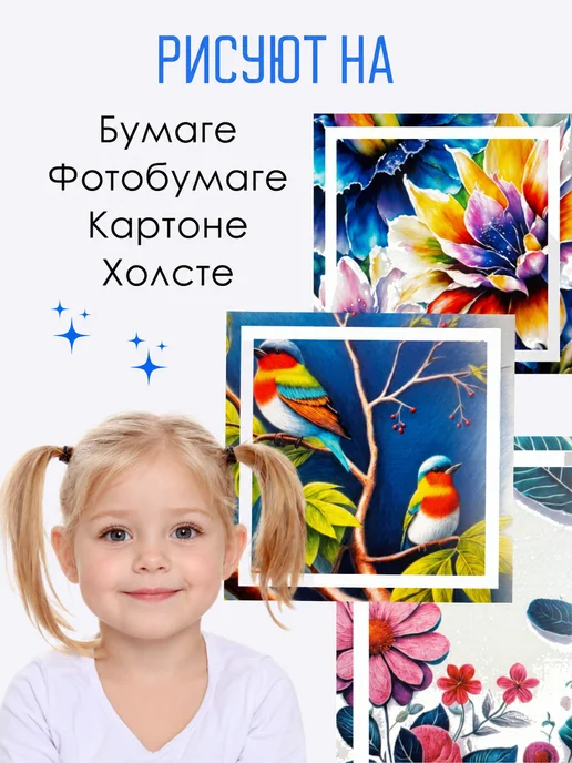 Orange Peel Маркеры акварельные для скетчинга и рисования 24 цвета, 24 цв., фото 5