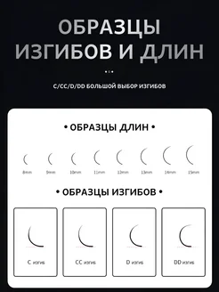 Ресницы для наращивания Winky Beauty. Вид 4.