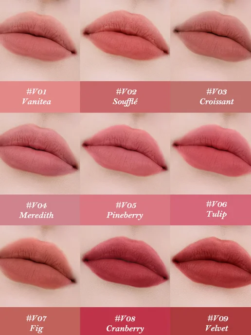 Flower Knows Помада для губ Strawberry Cupid Cake Lip Cream, V01 Vanitea…, бежевый, фото 5
